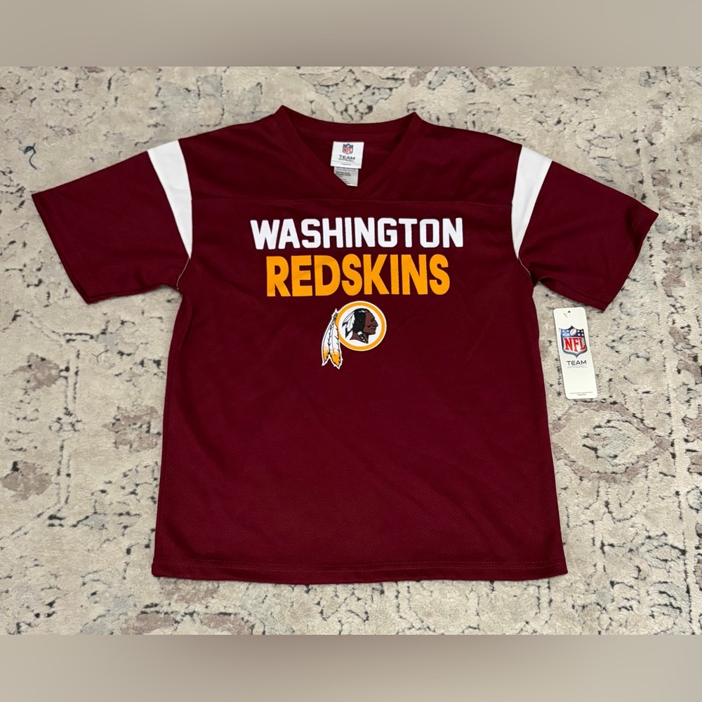NFL Team Apparel Washington Redskins Football T-Shirt Youth Sz: M (10 / 12) - Picture 1 of 3